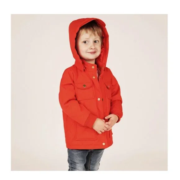 Mini Rodini Quilt Jacket Red - Picture 4 of 4